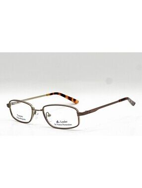 Leader Og 702 Brnz Bronze Safety Authentic Eyeglasses 50-18-135